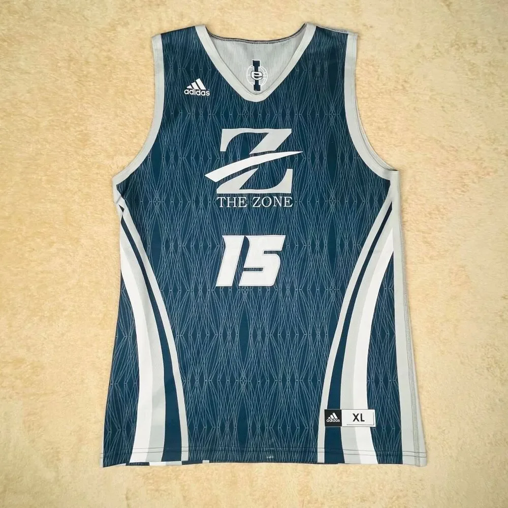 Adidas Men's Blue and Navy Jersey